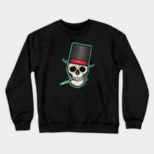 Mr. Top Hat Skull Crewneck Sweatshirt